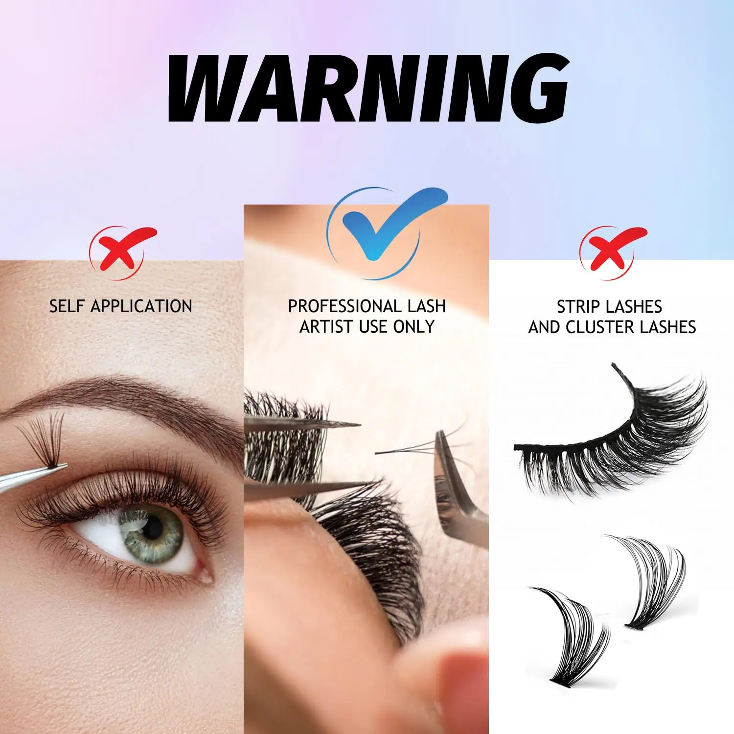 SUMFORMI 0.5S Dry Matte Eyelash Glue Waterproof Adhesive Eyelash Glue 15ML Transparent Cleaning Primer Increases Glue Viscosity