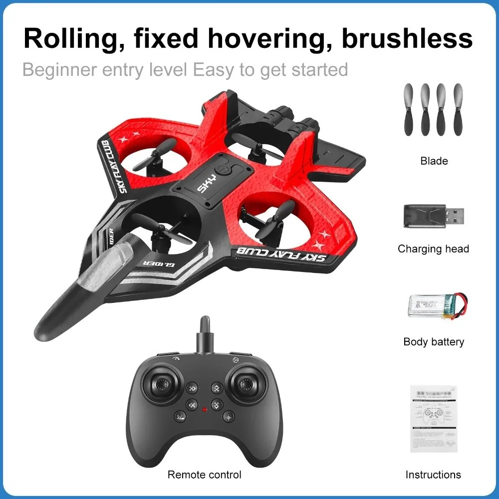 

2,4 ГГц пенопластовый пульт дистанционного управления, самолет, трюковый рулон, водонепроницаемый вертолет, квадрокоптер, датчик силы тяжести, устойчивость к ударам