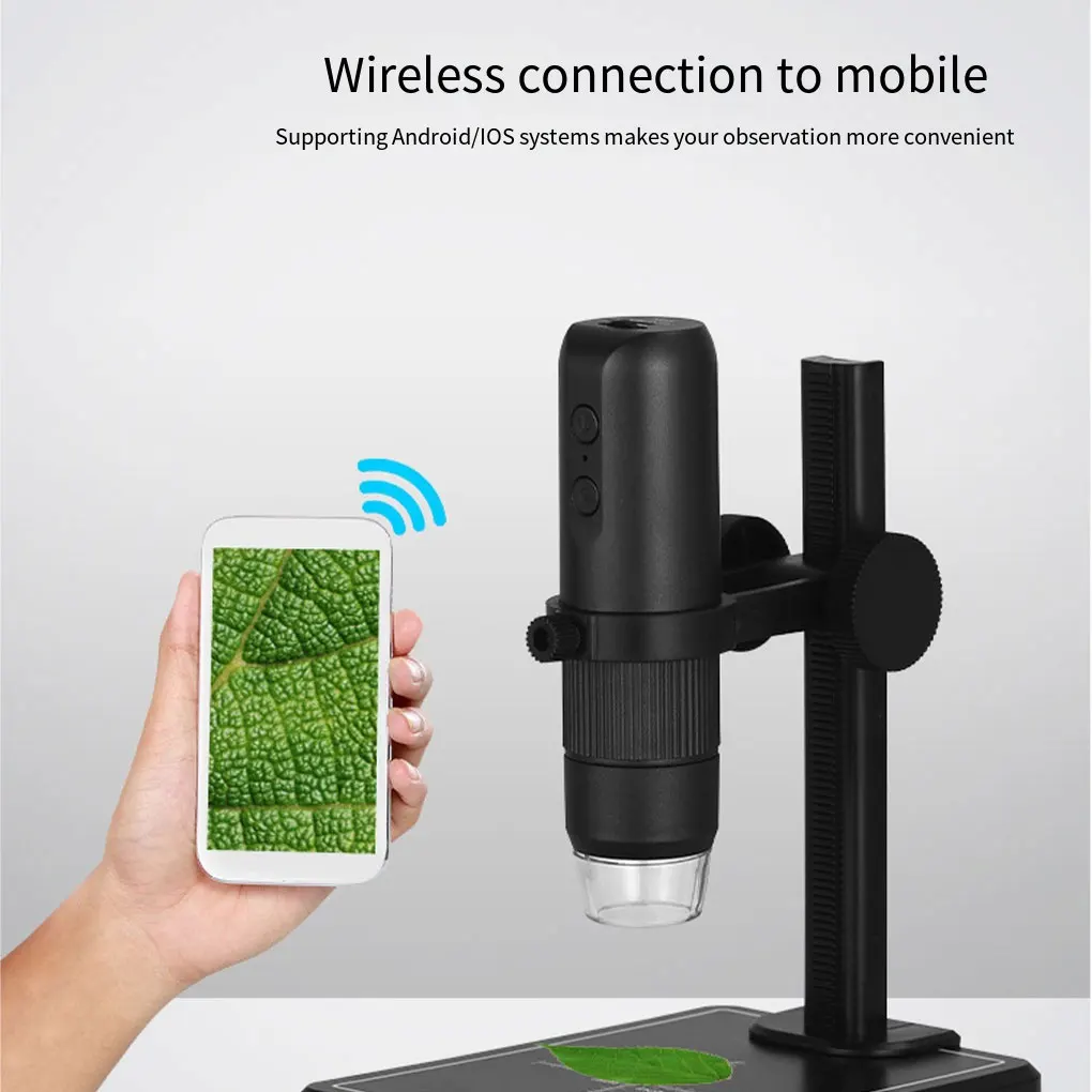 WiFi Connection Digital Microscope Handheld Tool With 50-1000X Magnification Adjustable Professional Digital Microscope