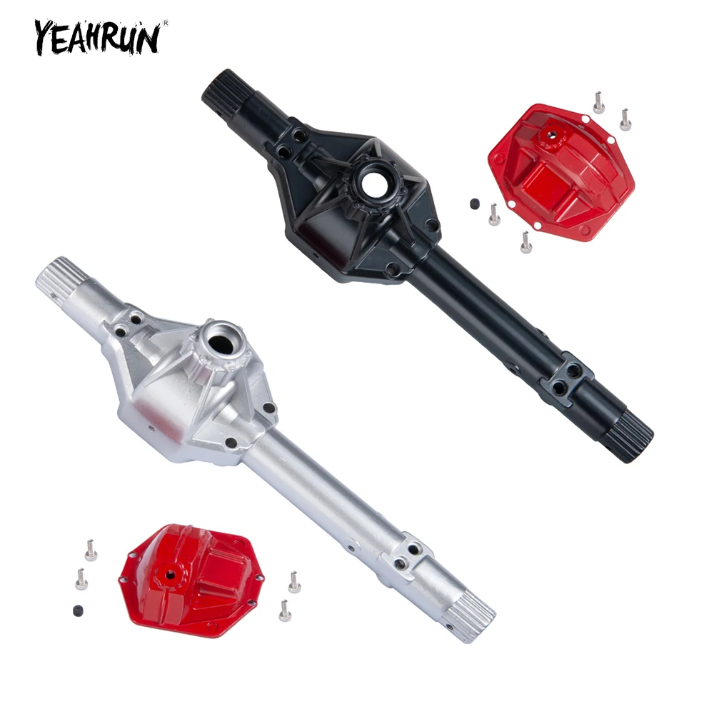 

YEAHRUN Universally Front Rear Axle Housing Case for Axial Wraith 90018 1/10 RC Crawler Car Upgrade Parts