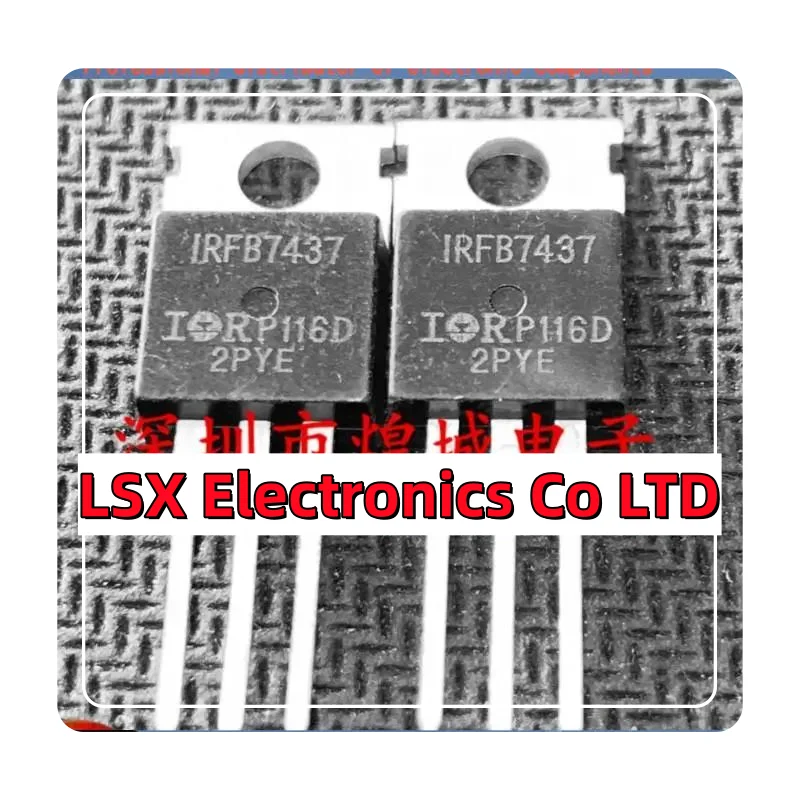 10PCS-50PCS  IRFB7437  TO-220 40V 195A    Original In Stock Fast shipping