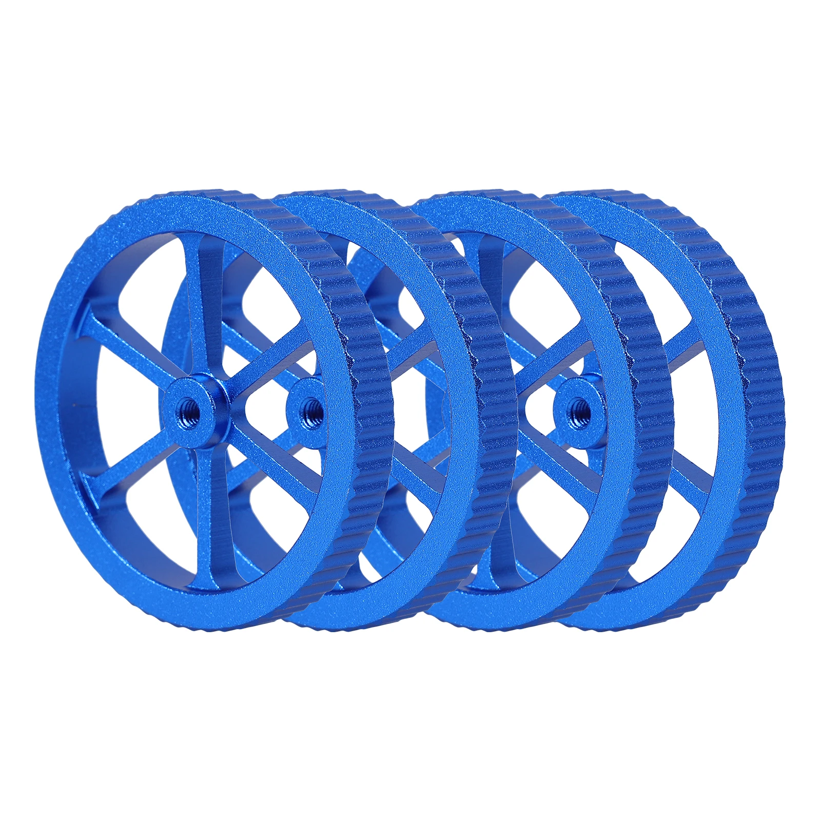 

Four Piece Metal Hot Bed Leveling Screws for Ender 3D Printer Accessories Blue Nuts Stability Tool DIY Parts