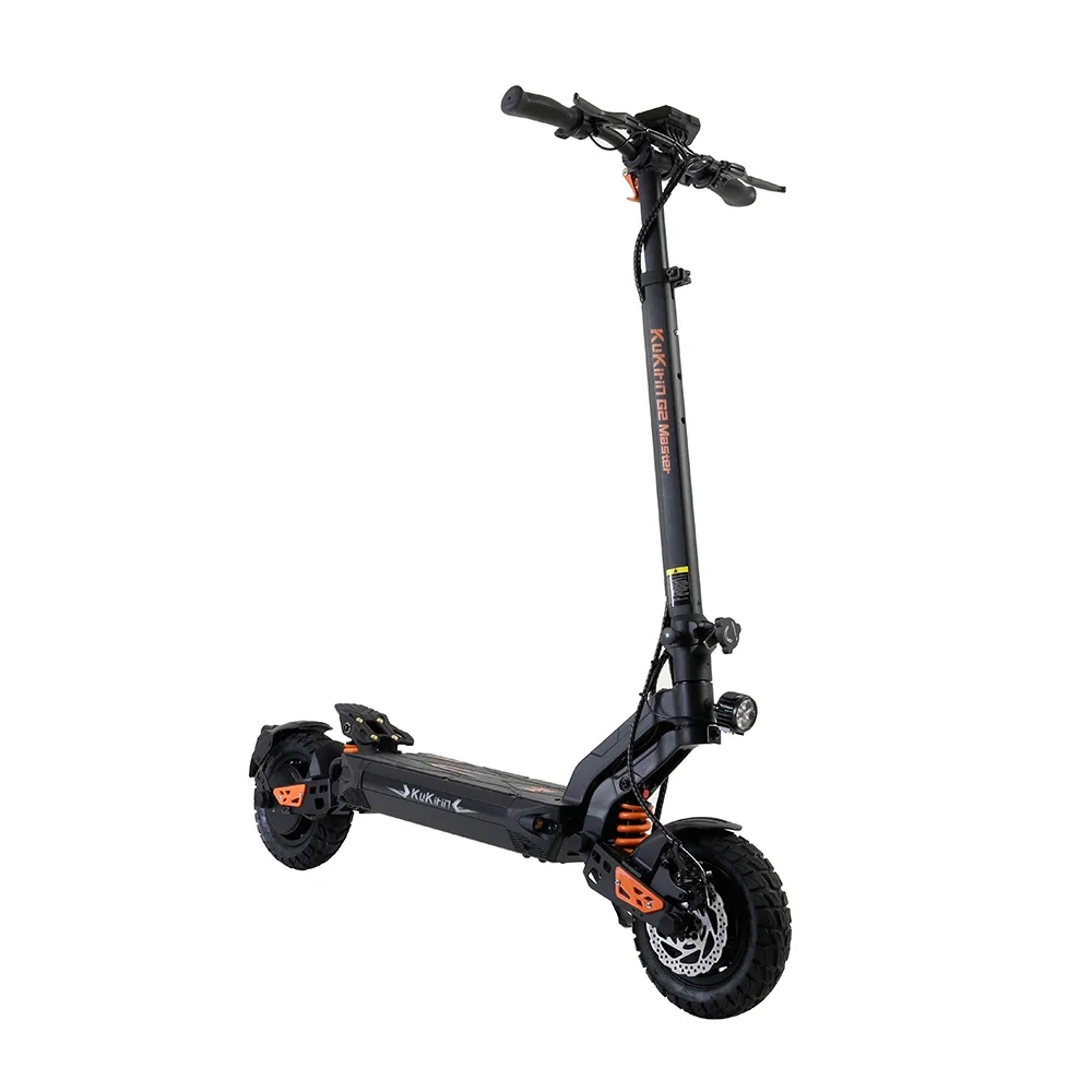 KuKirin G2 Master Elektroroller für Erwachsene mit Doppelmotor, geländegängig, 52V20.8AH Akku, 10-Zoll-Reifen, faltbarer E-Scooter