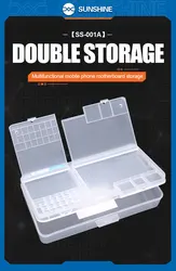 SUNSHINE SS-001A Multi Functional Mobile Phone Repair Storage Box for Mobile Phone Repair Accessories Parts and Board