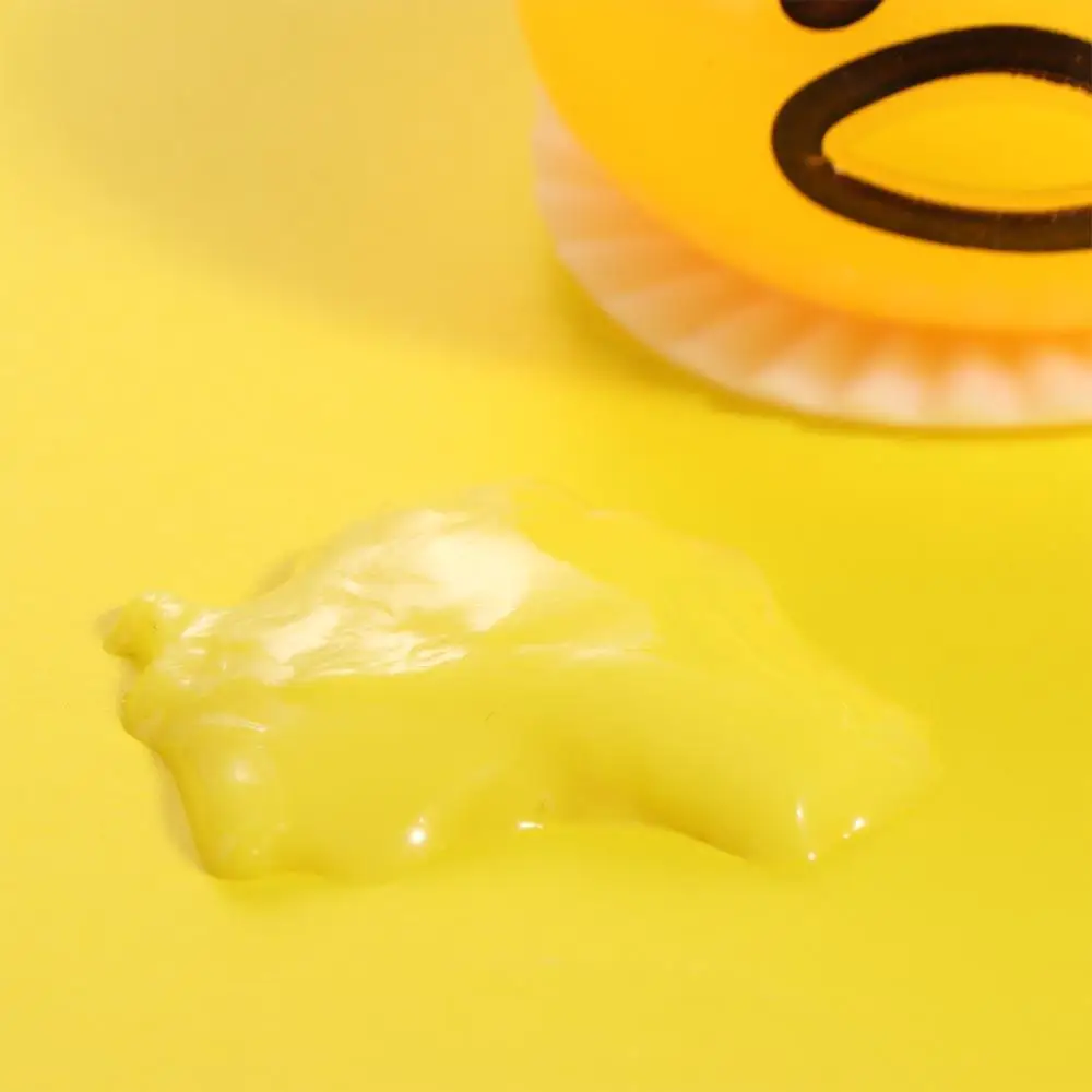 Fluid Vomiting Egg Yolk Pinch Toys Tricky Non Stick Vomiting Egg Yolk Squeezing Toy Super Soft Puking