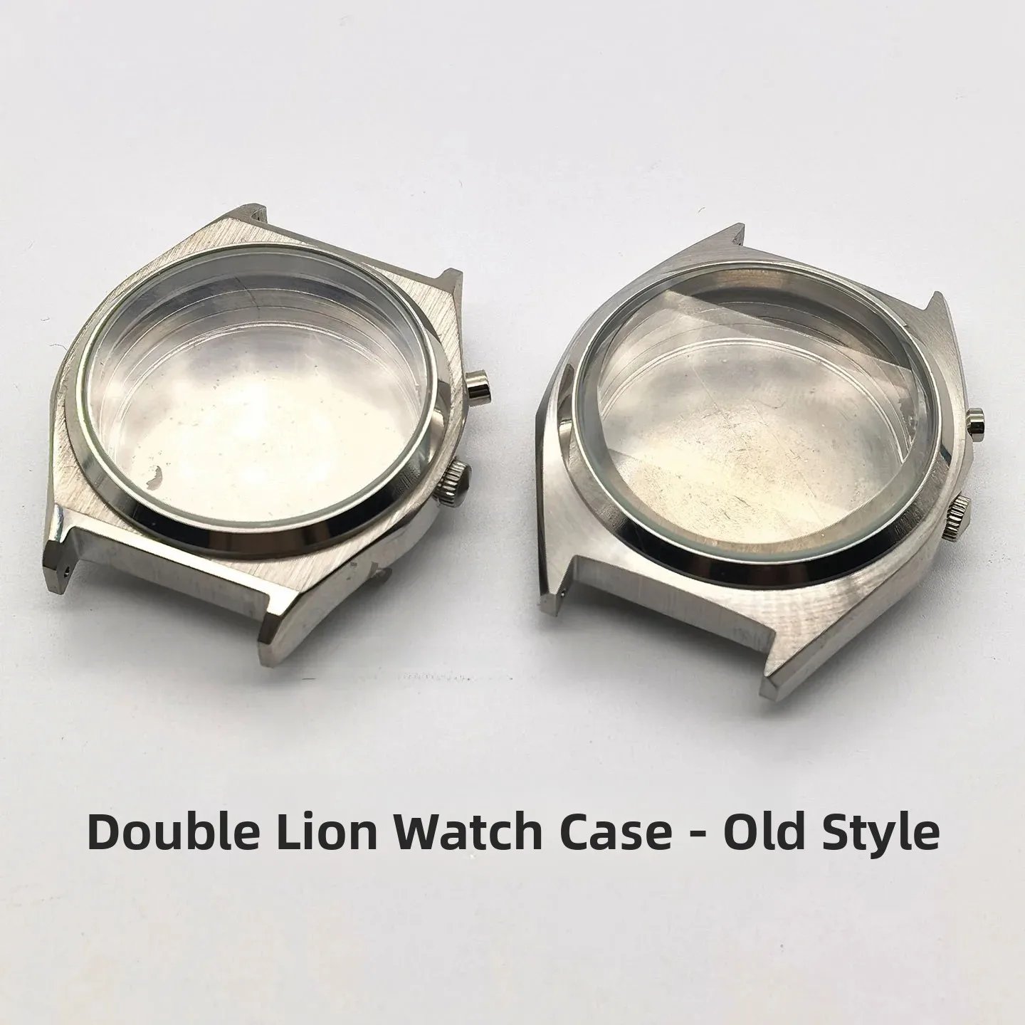 Antique Double Lion Watch Case 46941 46943 Mechanical Watch Glass Band Stainless Steel Watch Cover Watch Accessories