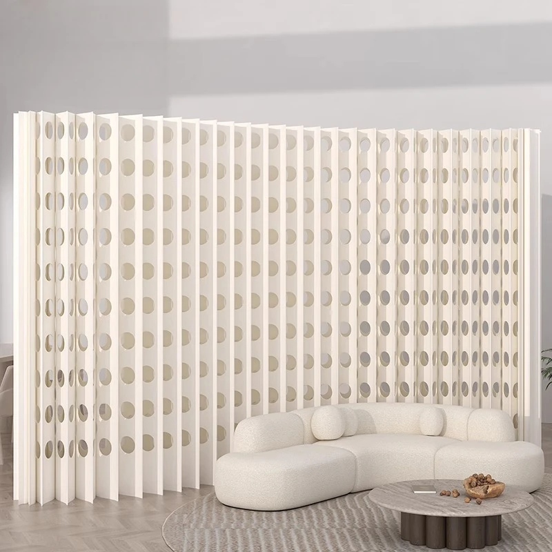 

Organ paper screen partition wall modeling screen folding baffle