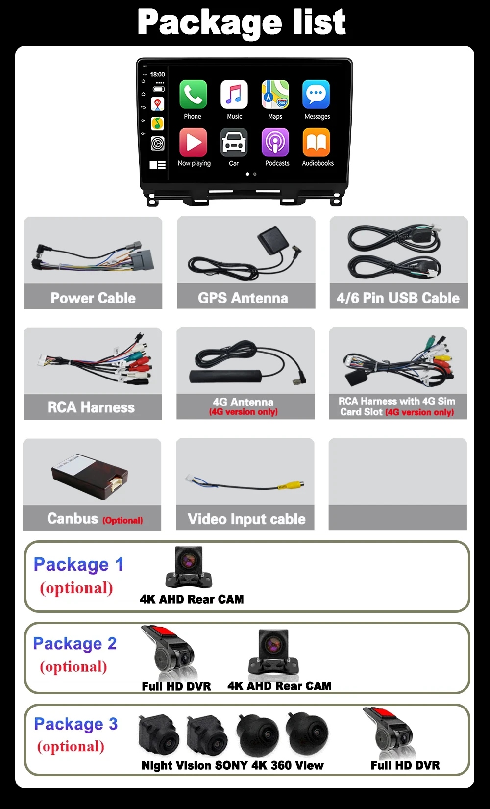 لهوندا جاز 4 صالح 4 2020-2021 أندرويد 15 Carplay السيارات راديو السيارة رئيس وحدة الملاحة مشغل فيديو ستيري الملاحة ستيريو لتحديد المواقع