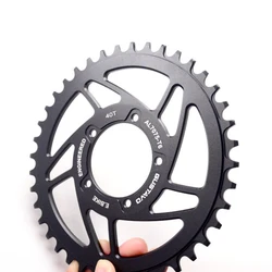 Bicicleta chainring 36t/34t/38t/40t, para bafang bbs01 bbs02 bbshd, motor de acionamento central, cnc, roda dentada, peças de reposição