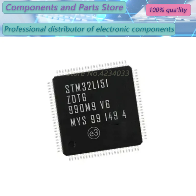 1PCS  STM32L151ZDT6 STM32L151ZD STM32L15  LQFP144  NEW100%   STM3 2L151ZDT6