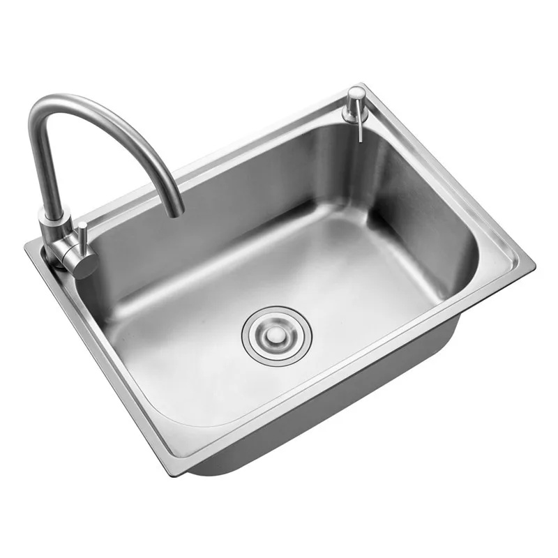 

sink, single sink, kitchen, vegetable basin, dishwashing, stainless steel, vegetable sink, single basin, under the counter.