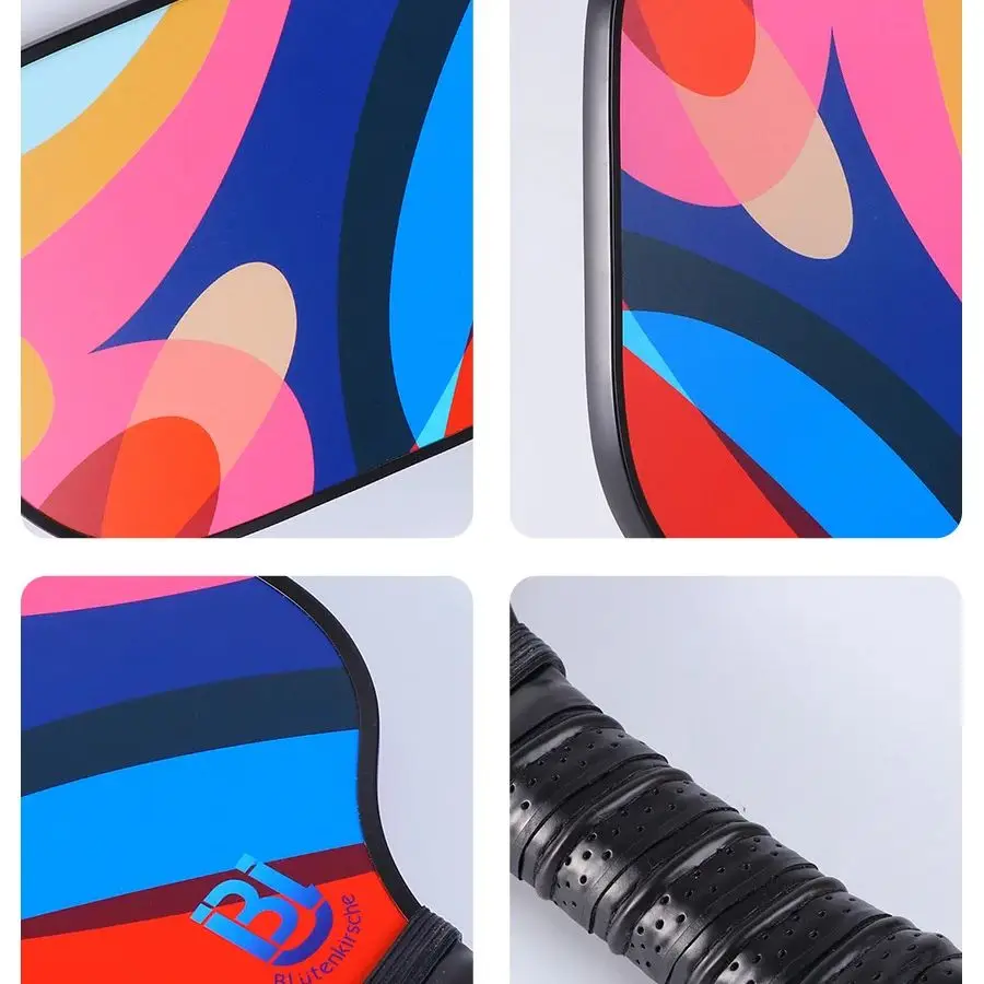 (2 pz/paia) Popolare Pickleball Paddle in fibra di vetro a nido d'ape PP Board Pickle Ball Racchetta
