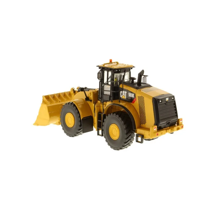DM для Caterpillar CAT 980K колесный погрузчик из сплава, инженерный грузовик, вилочный погрузчик, модель 1:50 85296