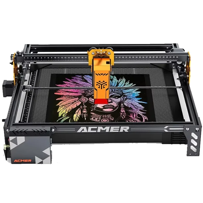 P1 S PRO DIY Output Power Compressed Spot Fast Speed High Precision Lase Cut Engraver CNC LaseEngraving Machine