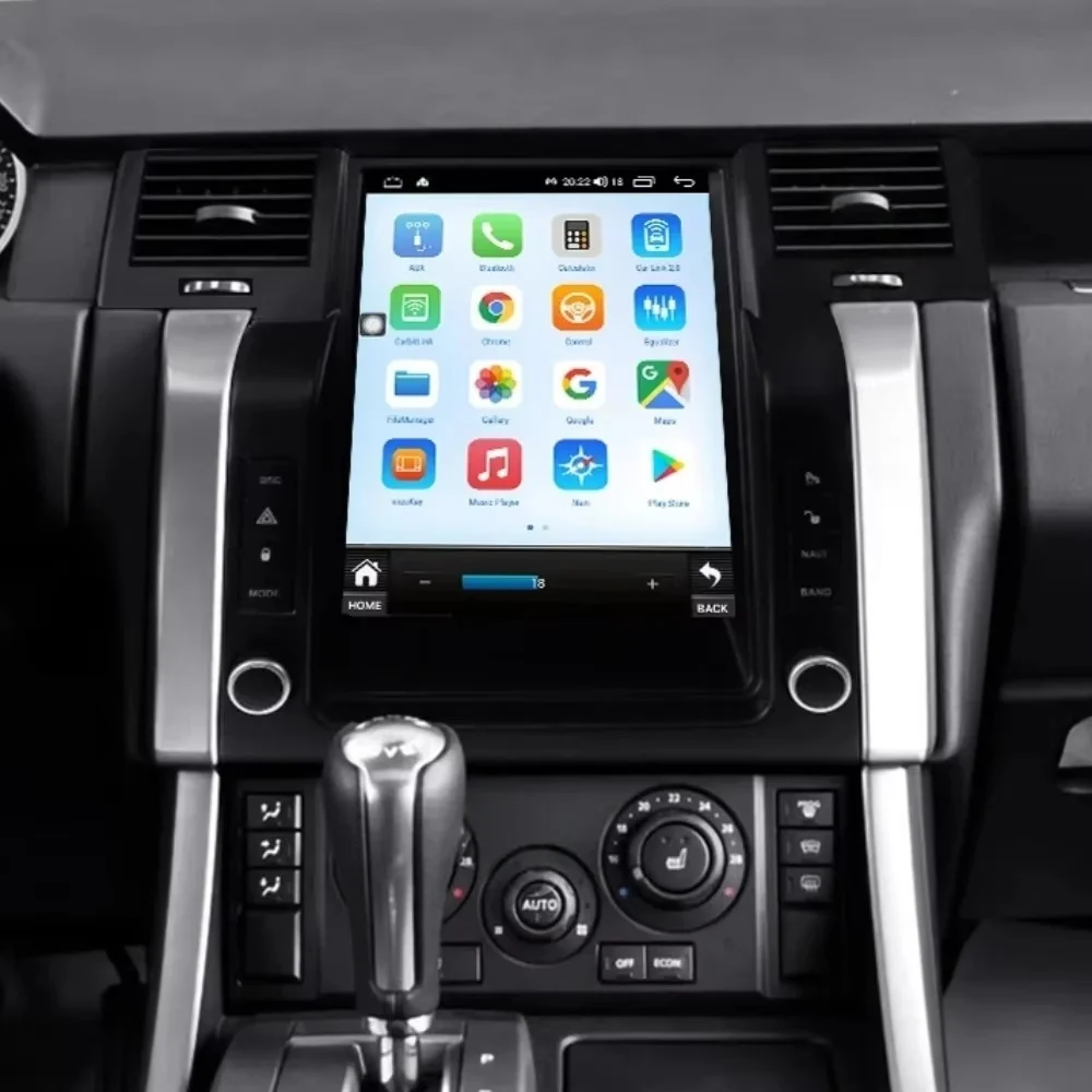 أندرويد 13 Carplay الوسائط المتعددة نافي لاند روفر رينج روفر سبورت 2005-2009 راديو السيارة 12.1 بوصة تعمل باللمس وحدة رأس ستيريو