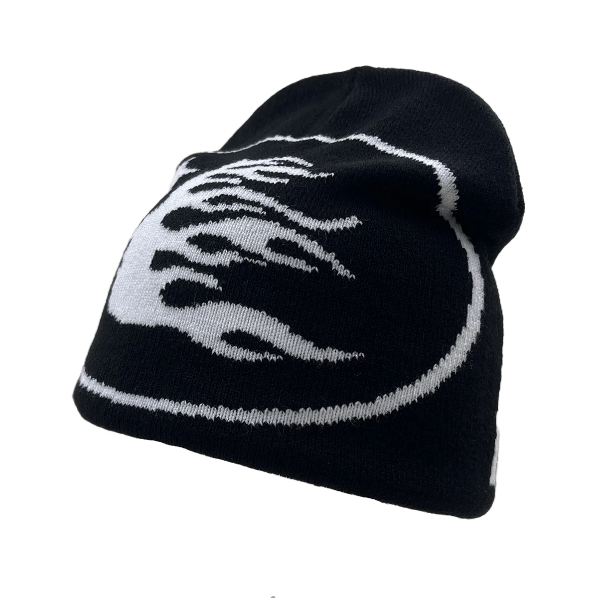 

Осенне-зимняя жаккардовая нейтральная вязаная шапка для девочек, модные трендовые шапки, зимняя уличная теплая шапка