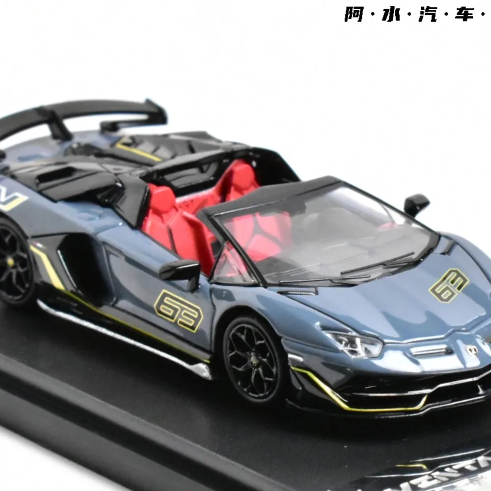 

Модель Rm Rhino 1:64 LP770-4 Литая под давлением модель автомобиля для взрослых и хобби