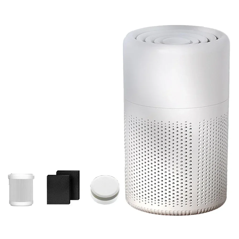 

Ионизатор воздуха HEPA-фильтр Воздухоочиститель Противоаллергический Компактный размер Диффузор Удаление PM 2,5 Мощная система фильтрации