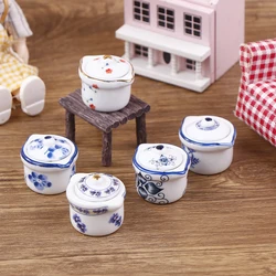 Doll House Mini Ceramic Handmade Doll House Kitchen Ceramic Decorations Decorative Vase