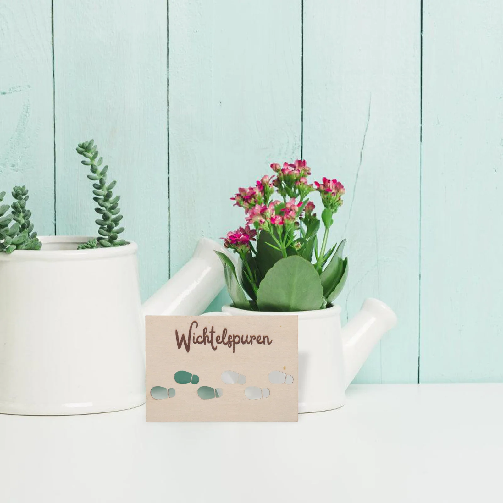 

Gnome Footprint Wooden Stencil Mini Boot Print DIY Holiday Craft Template Reusable for Painting Window Wall Decor