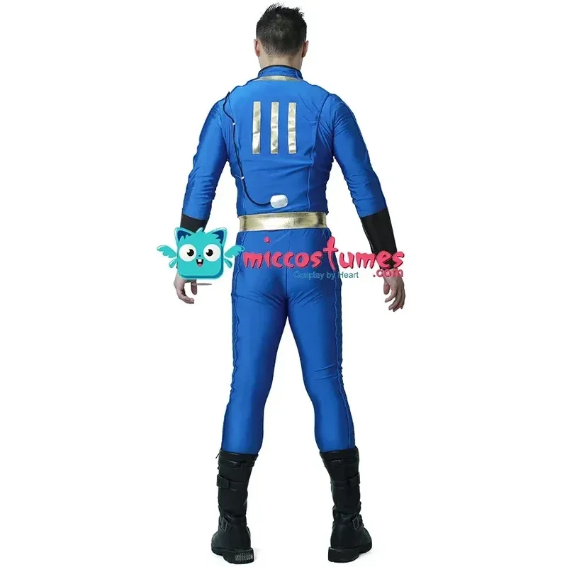 

25COSMiccostumes Male Survivor Nate Cosplay Costume Adult Vault Jumpsuit Two-Piece Suit Jack