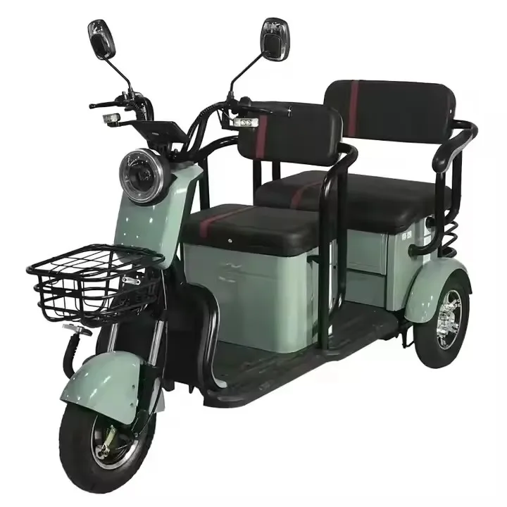 electric tricycle bicycle used adult 3 wheel scooter adult tri ring bicycle factory direct supply 500W 60v20ah CE customized