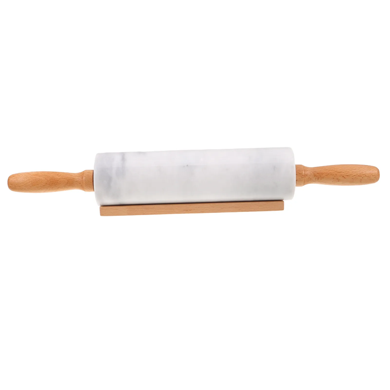 

3Pcs Marble Rolling Pin Ergonomic Handle Dough Rolling Stick for Baking Supplies Pastry Roller Fondant Cookies Pasta Bread