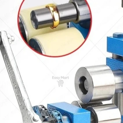 Manual Bending Machine Gold Silver Copper Bracelet Ring Rounding Machine Shaping Small Jewelry Processing Rolling Gold Tool