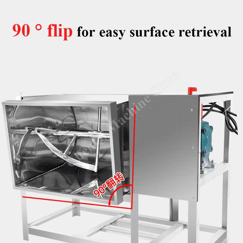 Dough Mixer Commercial Stirring Mixer Suitable Pasta Bread Dough Kneading Capacity 25KG Flour Mixing Machine