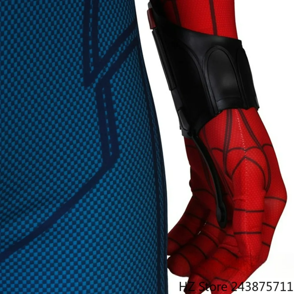mar-vel スパイダーマン ホームカミング ゼンタイ ジャンプスーツ マスク付き ボディスーツ ハロウィン コスチューム スーツ 男性 女性 誕生日プレゼント