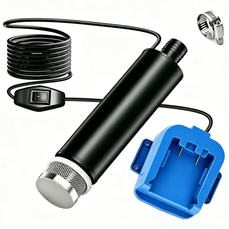 Cordless Submersible For Kobalt 24V Li- Battery Water Pump For Irrigation, Swimming Pool, Pond Pumping