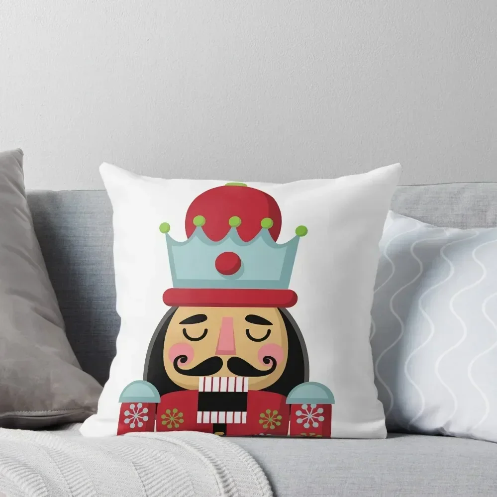 

Cartoon Nutcracker Throw Pillow Cushion Child New year Sitting Cushion Sofa Pillow Cover pillow