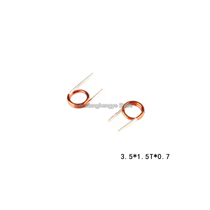 10pcs Hollow coil inductor 3.5*1.5T*0.7 3.5*2.5T*0.7 3.5*3.5T*0.7 3.5*4.5T*0.7 3.5*5.5T*0.7 3.5*6.5T*0.7 3.5*7.5T*0.7