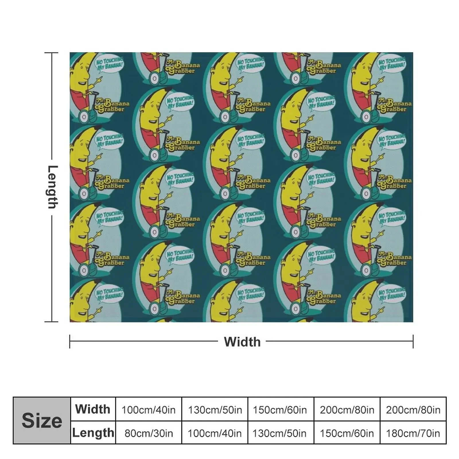 Mr. Bananagrabber - Arrested Development Throw Blanket Loose blankets and throws Hairys Blankets