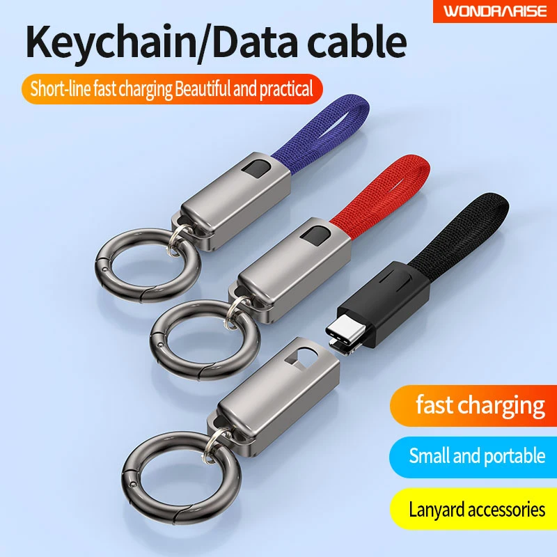 

2-in-1 Stylish Phone Lanyard & 60W Type-C Fast Charging Cable with Alloy Lock – Secure, Durable & Compatible with iPhone