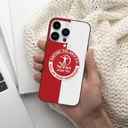 Hapoel Tel Aviv Case for iPhone 15 14 11 Pro Max 13 12 Mini XR XS X 8 7 6 6S Plus Soft Silicone Shockproof Cover