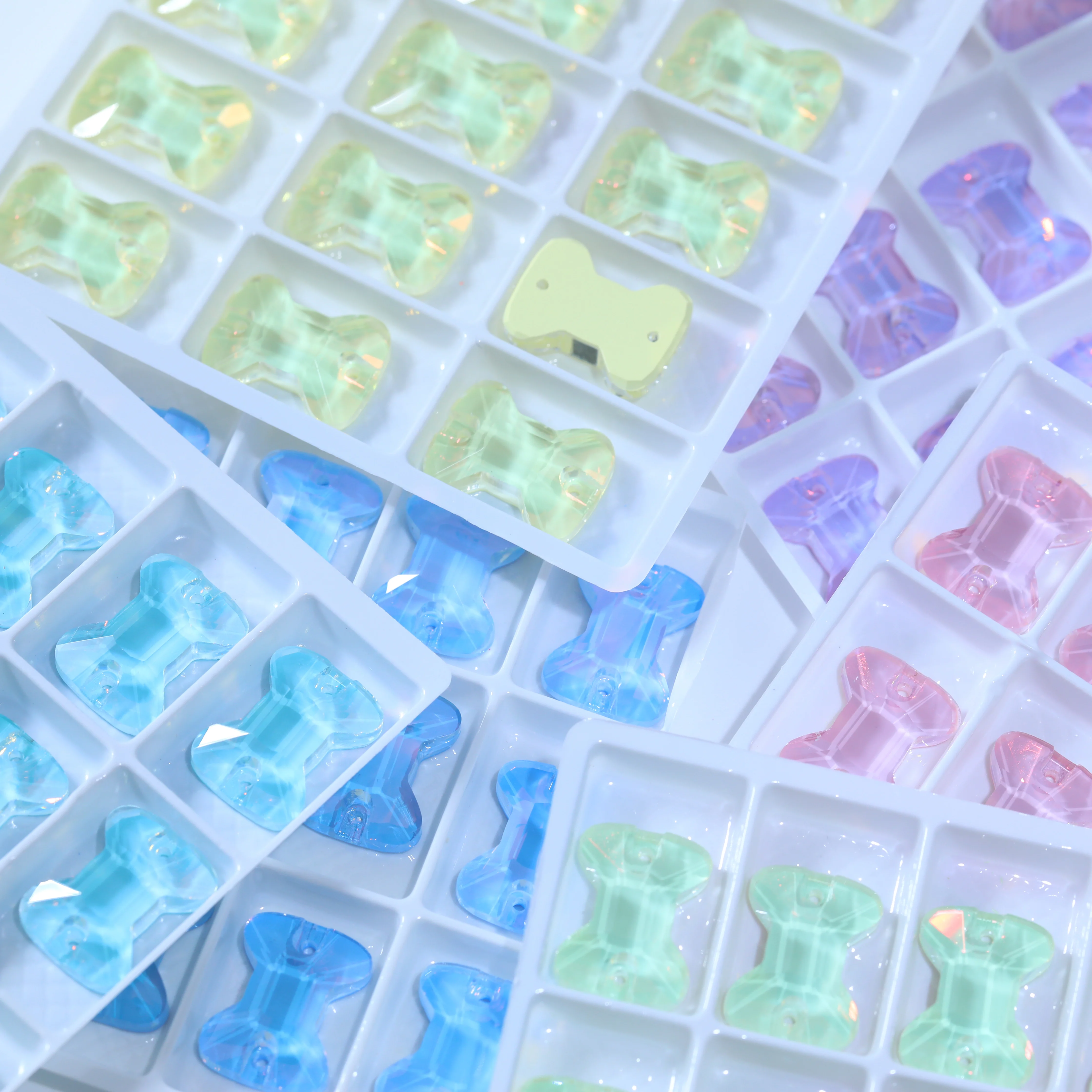Aufnähbare Kristalle, Edle K9-Glas-Strasssteine in Verschiedenen Farben für Hochzeitskleider, Kleidung, Schuhe, Kostüme, DIY-Kleidungsverzierungen – Detail 5