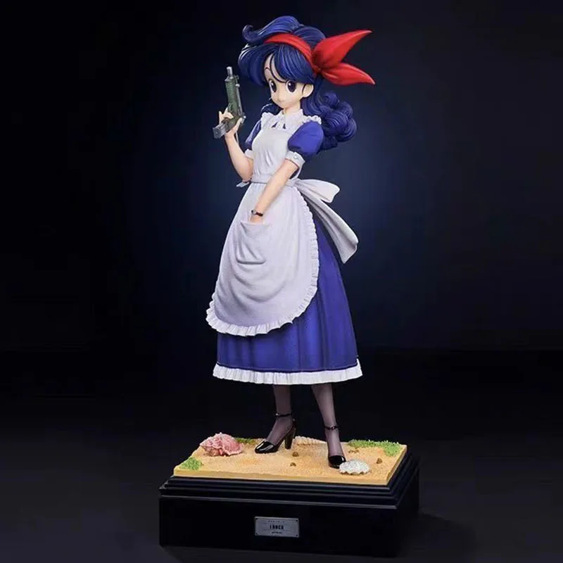 30cm Dragon Ball Z Ranchi Model Anime DBZ Super Saiyan Action Figure Toys Launch Figurine PVC GK Statue Ornaments Gift for Kids