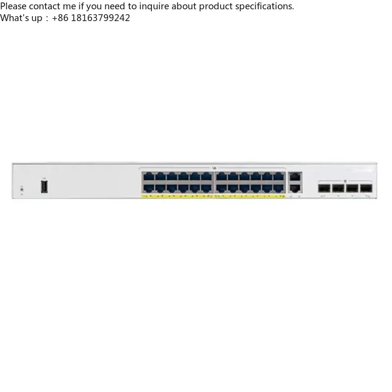 

Brand New C1000-24T-4G-L Gigabit Ethernet Switch C1000 Series Network Switch C1000-24T-4G-L Original in Stock