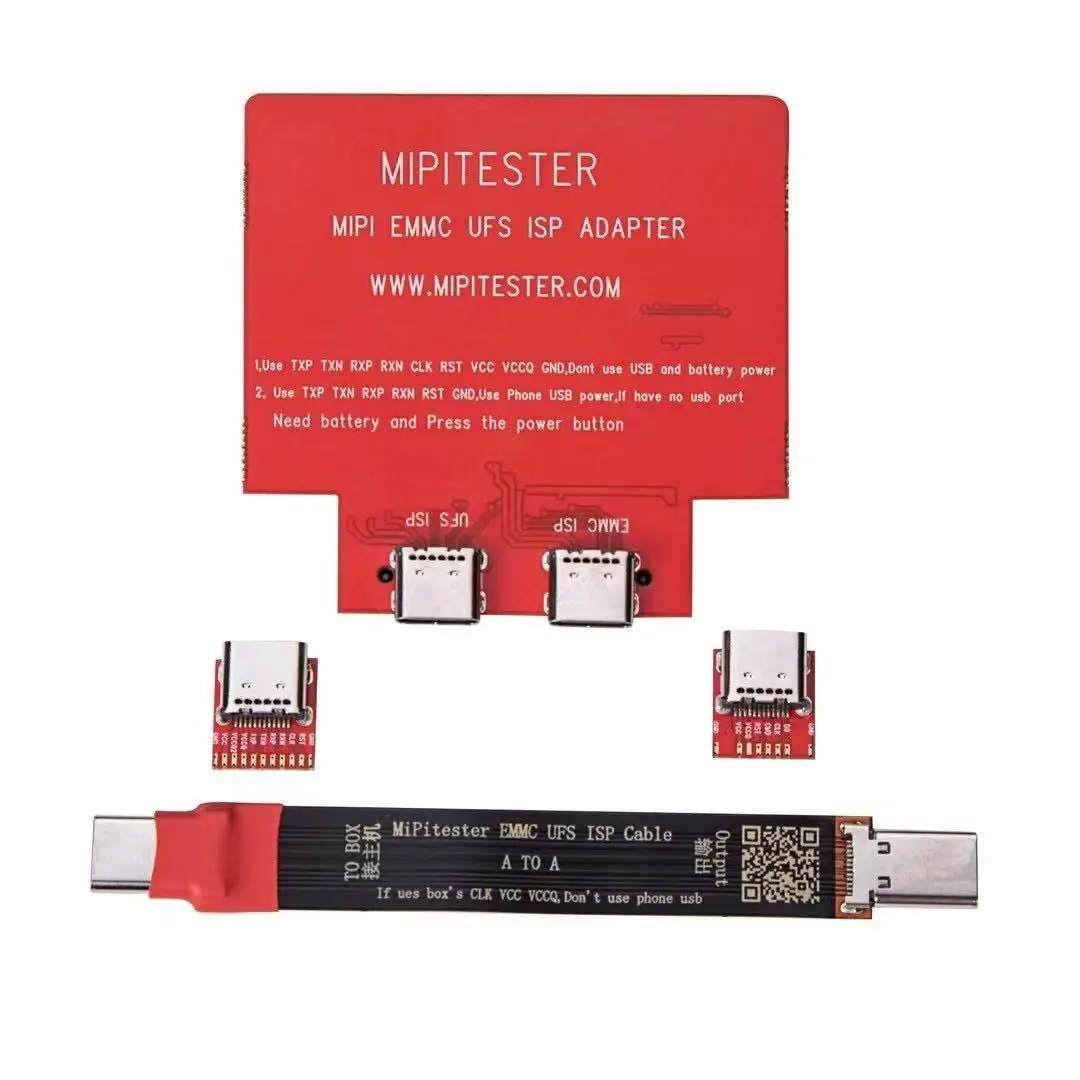 MIPI adapter Support Easyjtag/BGA254 Socket Modify ICfriend FPC ISP Cable/MIPItester EMMC UFS ISP Cable A to A image 4
