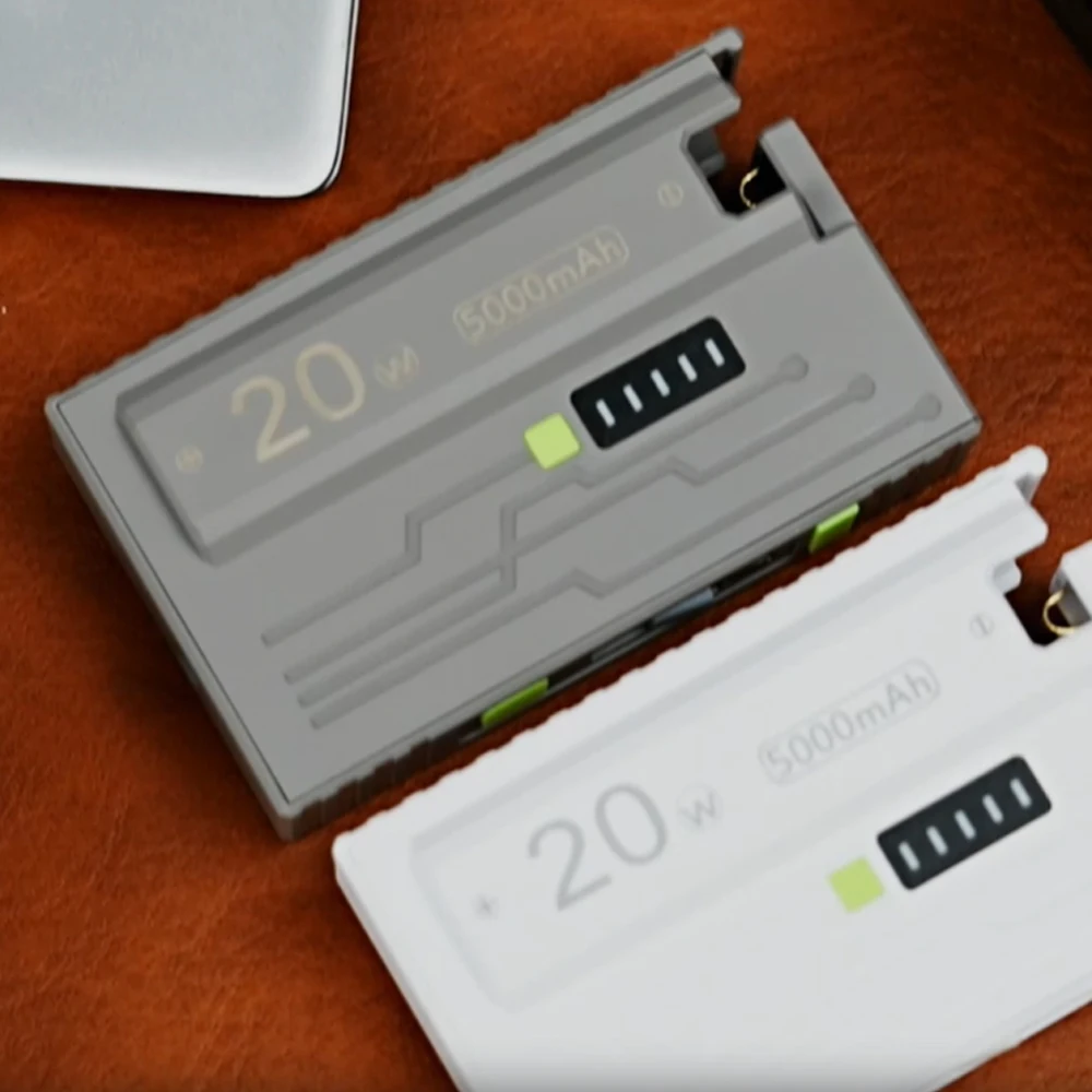 1*21700 Battery Box DIY Kit Battery Charger Case DIY Power Bank Box 20W Fast Charging For Phone Charging Not Including Batteries