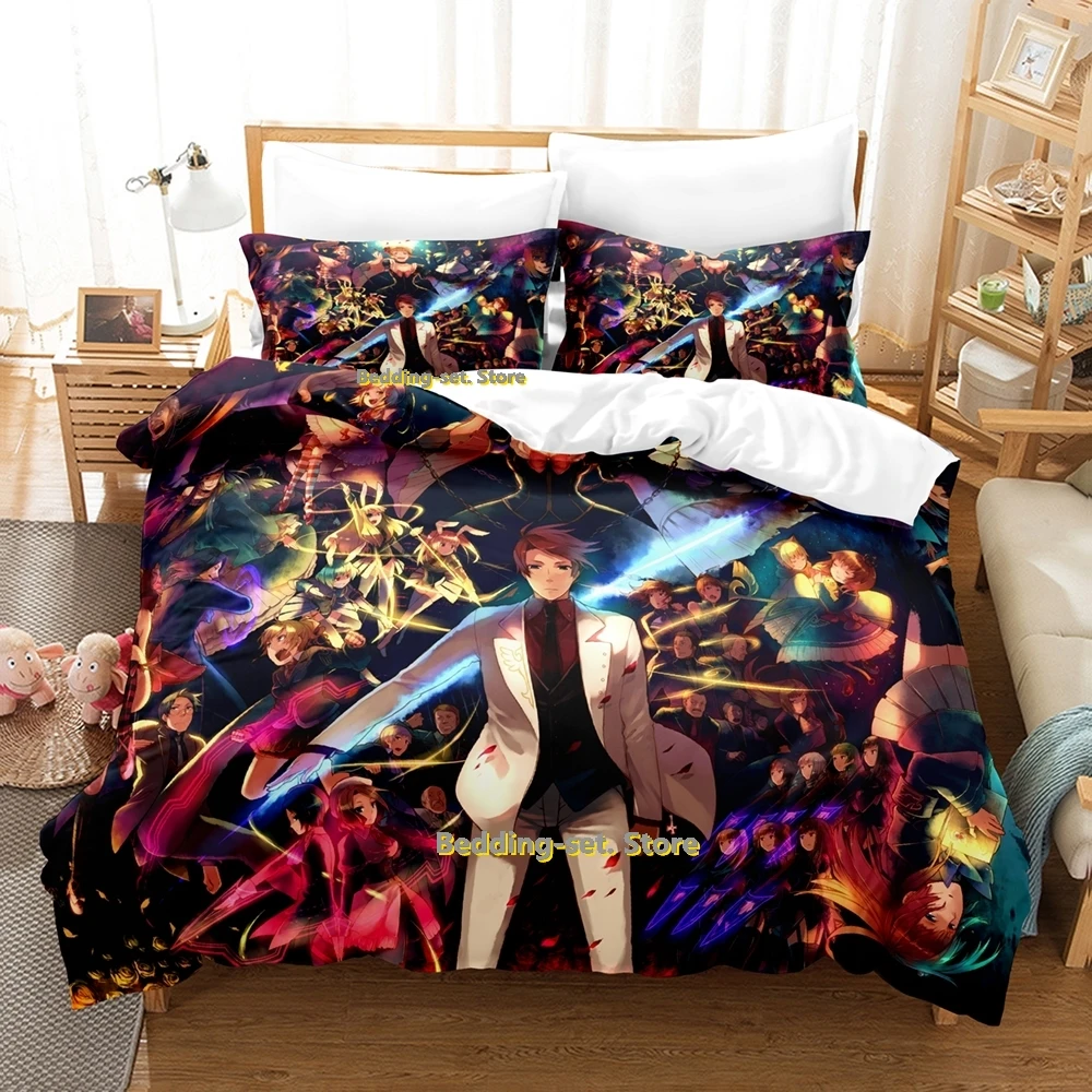 

Umineko When They Cry Bedding Set Single Twin Full Queen King Size Bed Set Adult Kid Bedroom Duvetcover Sets Anime Bed Sheet Set