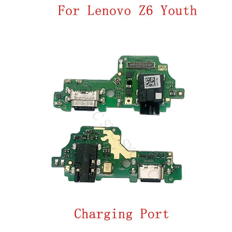 

USB Charging Connector Port Board Flex Cable For Lenovo Z6 Youth Charging Port Repair Parts