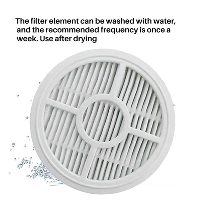 لماذا-مرشح فرشاة مكنسة كهربائية ومجموعة إسفنجية لشاومي Mijia Pro B402HW B402CN قطع غيار المكنسة الكهربائية لإزالة العث