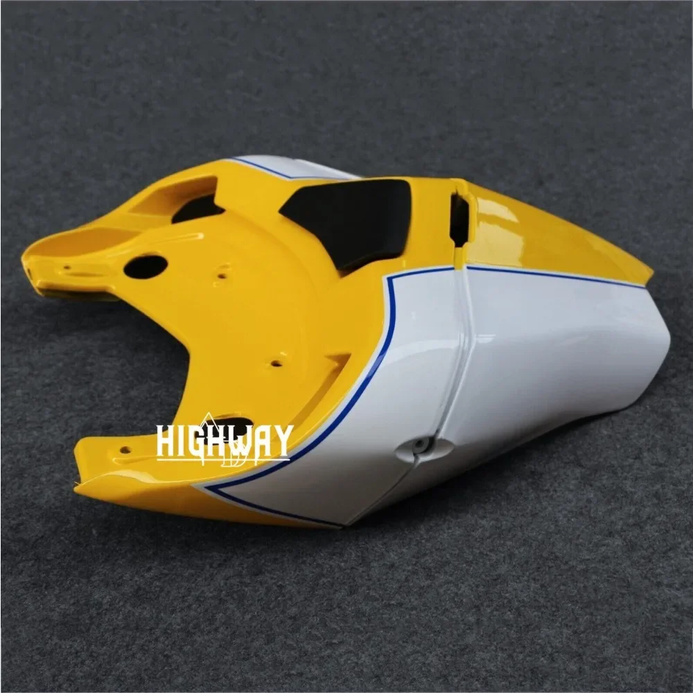 Yellow White Fit for Ducati 749 999 R S 2003 2004 2005 2006 Motorcycle Injection ABS Bodywork Rear Fairing Hugger Tail Seat Cowl