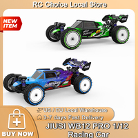 JIUSI WB12 PRO 1/12 Racing Car 4WD 80km/h Brushless 2.4G Remote Control Car Competitive Off-road Car All Terrain Vehicle
