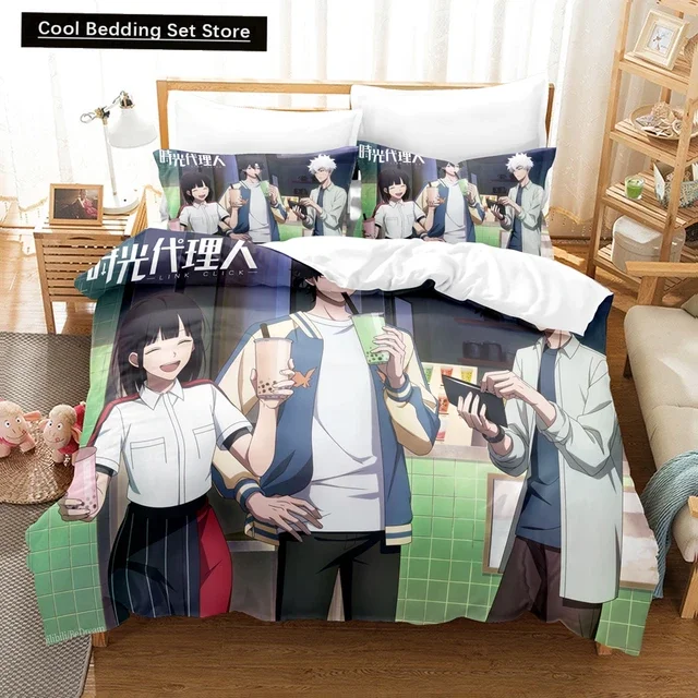 3D Anime The Link Click Bedding Sets Duvet Cover Set With Pillowcase Twin Full Queen King Bedclothes Bed Linen For Home Textiles