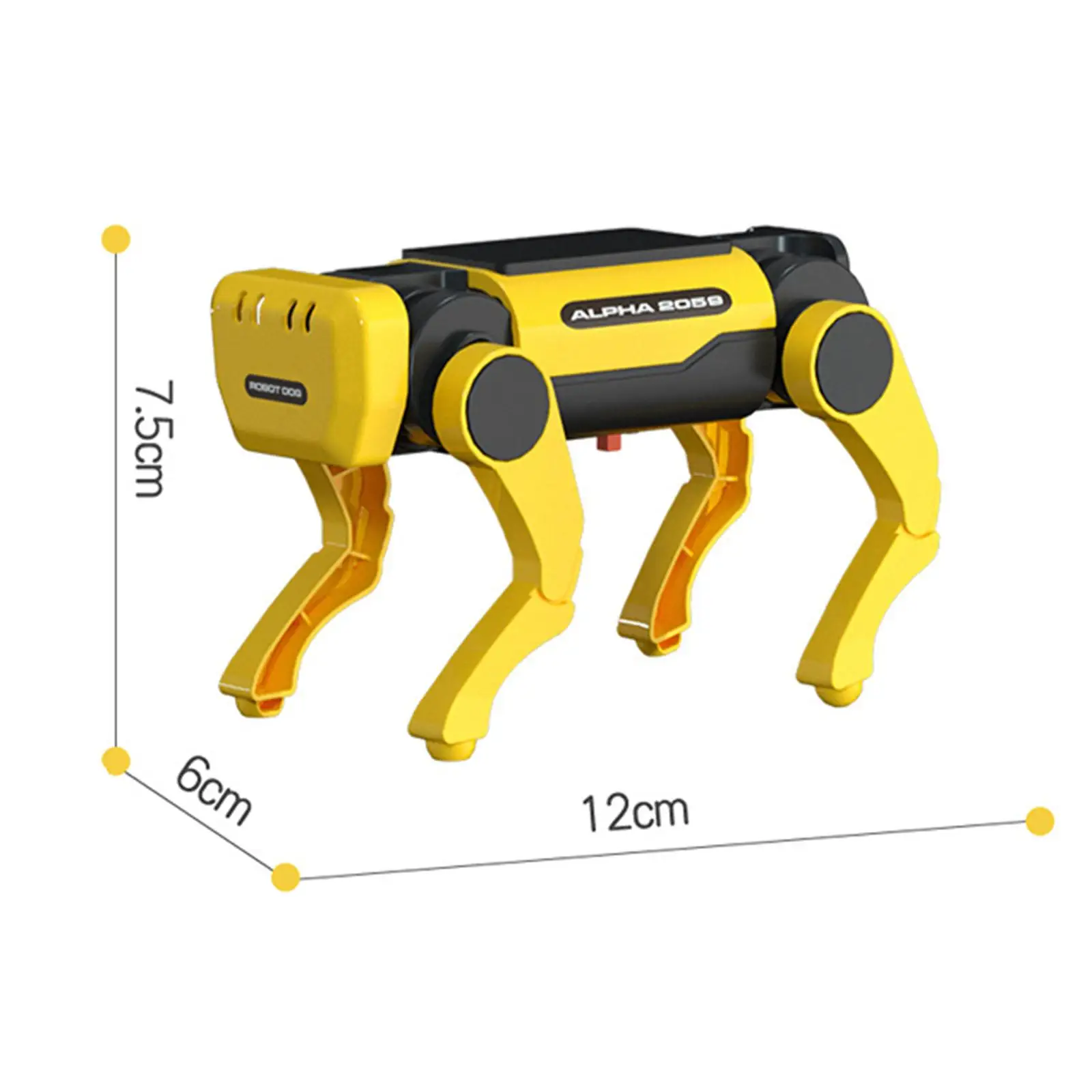 DIY Montage Solar Elektrische Mechanische Hund Wissenschaft Tech Puzzle Spielzeug Intelligente Bildung Roboter Hund Spielzeug für Kinder Kinder Geschenke