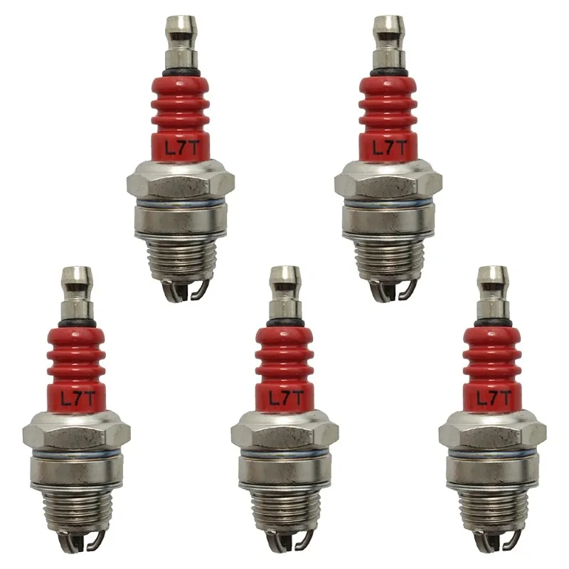 

1/3/5PCS Garden Machinery Lawn Mower Tool Accessories 3-Sided Pole Spark Plug L7T for Chainsaw and Brush Cutter