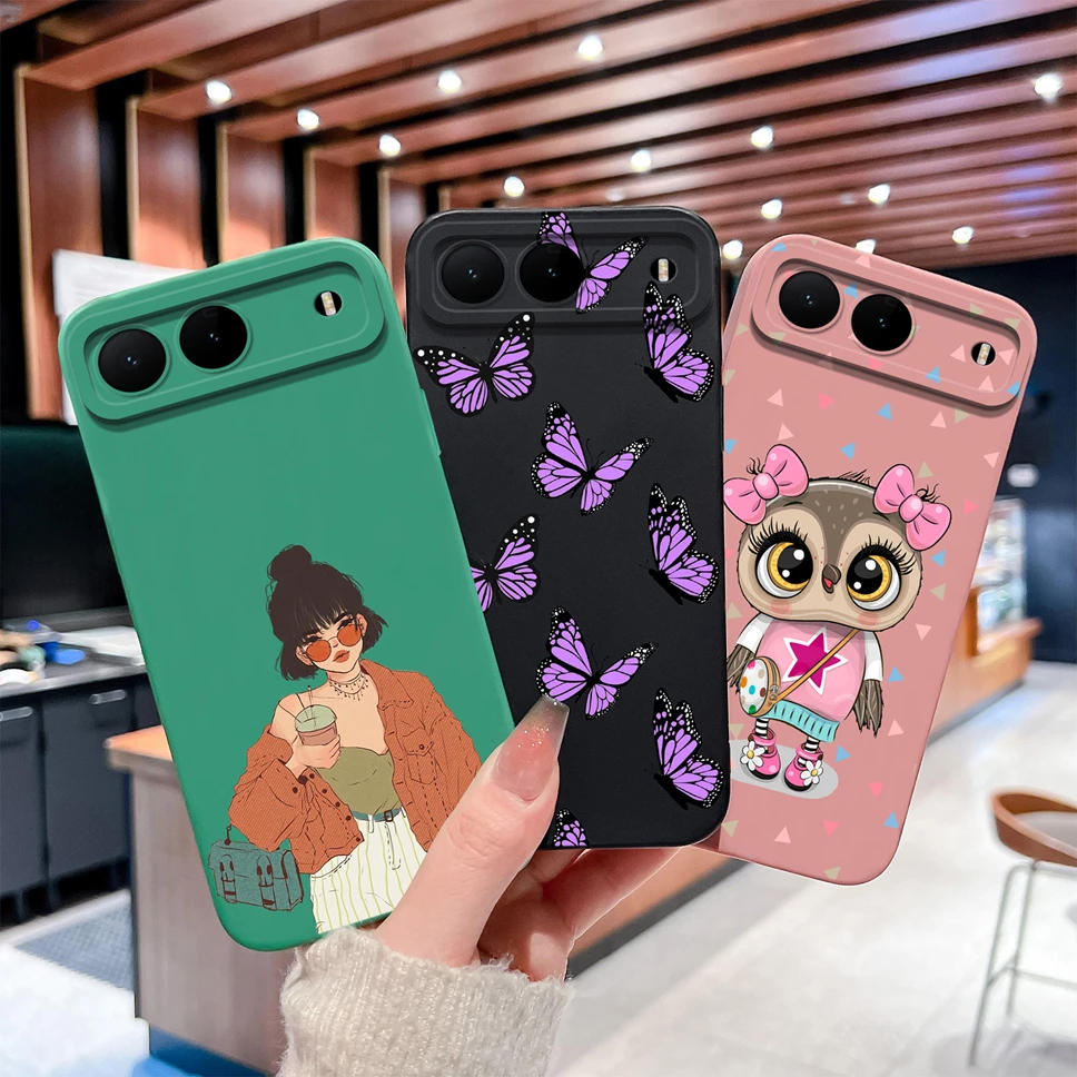 For Tecno Spark Go 2025 / Infinix Hot 60i 5G Phone Case Fashion Butterfly Soft Funda For Infinix Hot60i TecnoSpark GO 2025 Cover